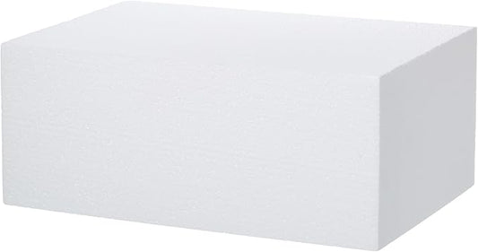 Crafare Craft Foam Blocks Large 17X11X7inch Polystyrene EPS Foam Blocks for Arts Projects Sculptures Modeling Floral Arrangements and Centerpieces