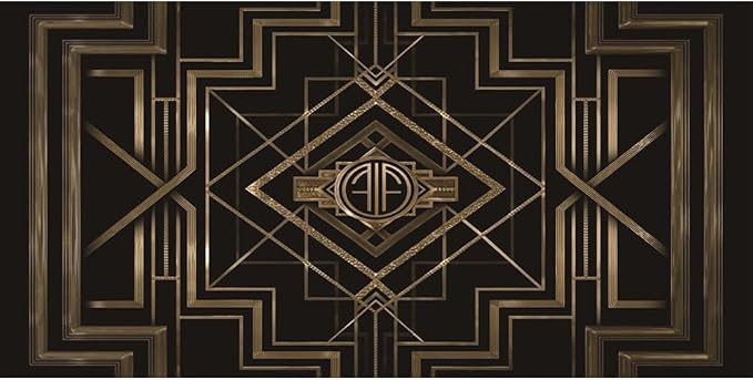 Leyiyi 20x10ft Great Black and Gold Birthday Photography Backdrop Adults Children Party Black and Gold Golden Banner Photo Studio Booth Background Newborn Baby Shower Decoration Banner