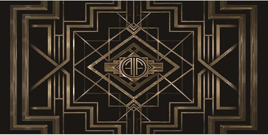 Leyiyi 20x10ft Great Black and Gold Birthday Photography Backdrop Adults Children Party Black and Gold Golden Banner Photo Studio Booth Background Newborn Baby Shower Decoration Banner