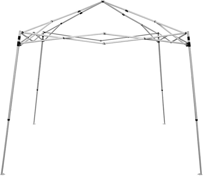 Caravan Canopy Pop-Up Tent V Series 2 12 x 12 ft Slanted Leg Instant Shade, Blue