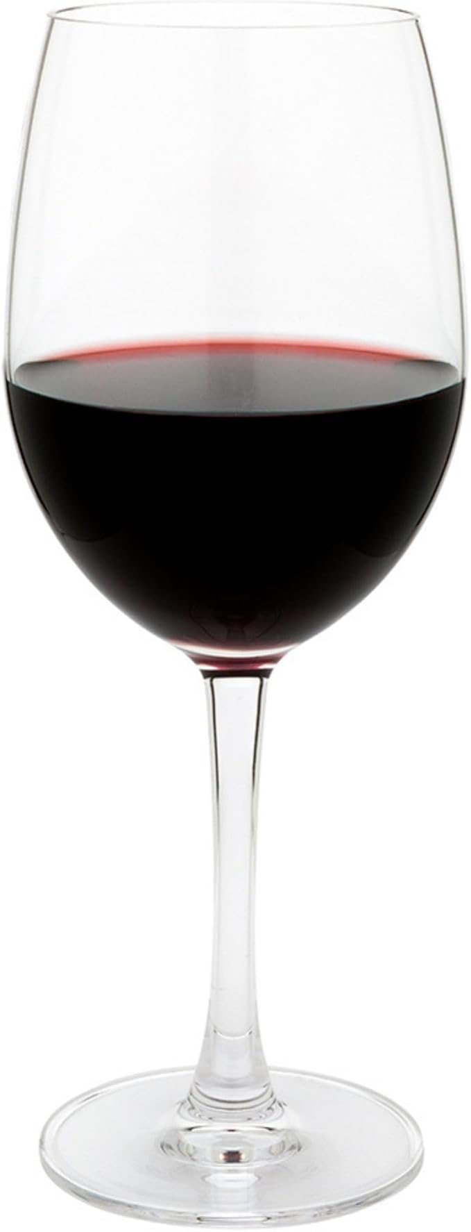 Restaurantware-16 Ounce Pinot Noir Wine Glasses, Set Of 6 Stemmed Crystal Wine Glasses - For White or Red Wines, Laser-Cut Rim, Fine-Blown Crystal Burgundy Glass, Dishwashable Stemware