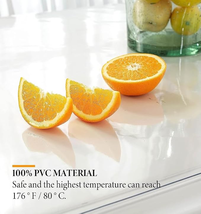 Deep Dream 2mm Thick Clear Table Cover Protector 36 x 60 Inch, Plastic Table Cover Rectangle, PVC Clear Table Protector, Desk Protector Mat for Dining Room Table
