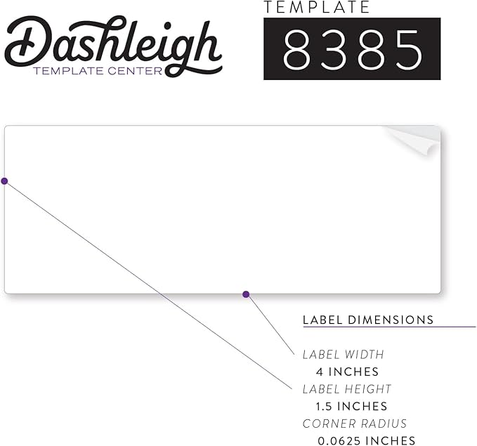 120 Printable Small Bottle Labels for 2 oz. and 4 oz. Bottles, 4 x 1.5 inches