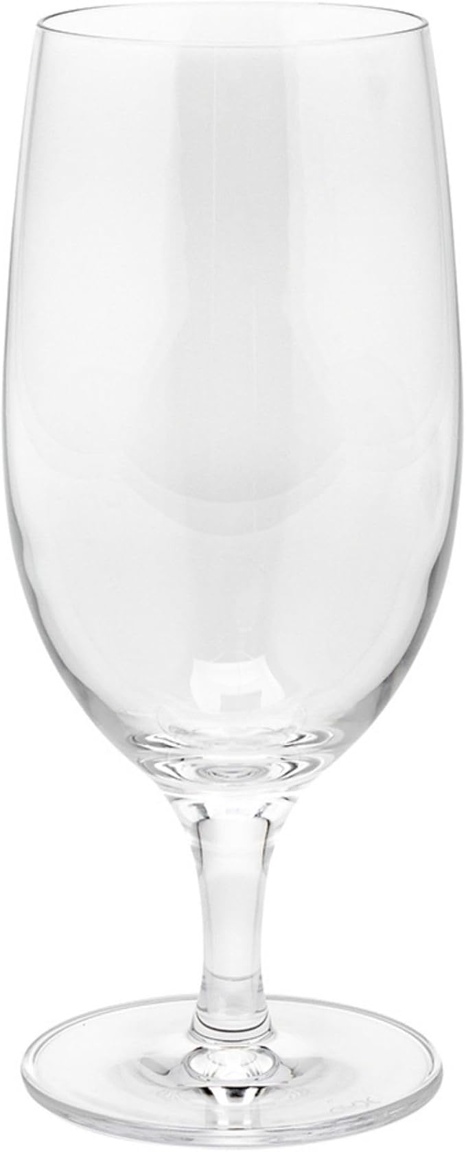 Restaurantware-16 Ounce Iced Tea Glasses, Set Of 12 Crystal Goblet Glasses - Laser-Cut Rim, Fine-Blown Crystal Water Glass, For Weddings, Anniversaries, And Special Events, Dishwashable