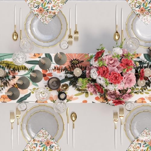 Exquisite Tinted Plates 80-Piece Plastic Disposable Party Set for 40 Guests - 40 X 7.5 Dessert Plates & 40 X 10 Thin Delicate Fancy Dinnerware with Clear Gold Rim