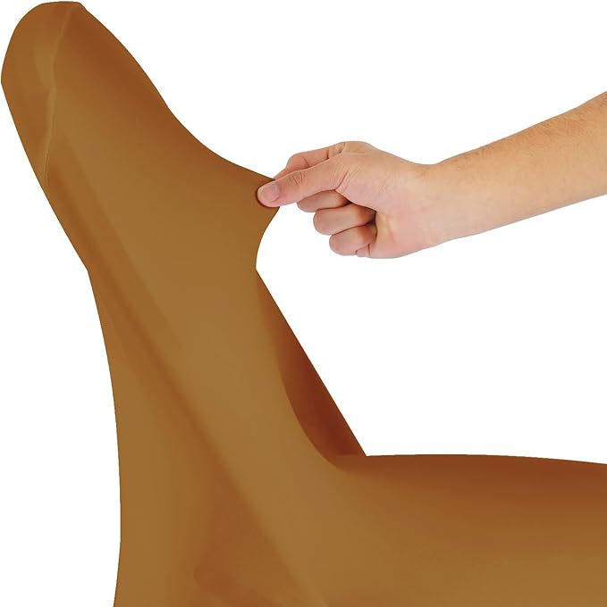 magalo 20 Pack Gold Spandex Folding Waterproof Chair Cover, Stretch Chair Cover Protector for Wedding, Party, Dining Banquet and Other Special Events