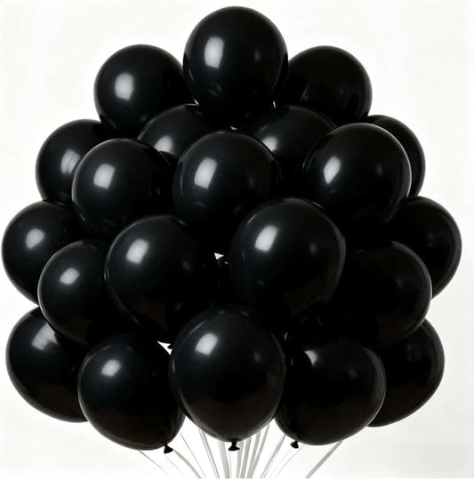 450 Pack Black Balloons - 12 Inch Black Latex Party Balloon Bulk - for Wedding, Birthday, Baby Shower, and More