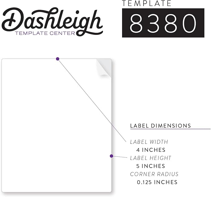 Large Wine Bottle Kraft Printable Labels, 4x5 inches, fits Classic Bordeaux, Burgundy, and Champagne Bottles (100% Recycled White, 200 Labels)