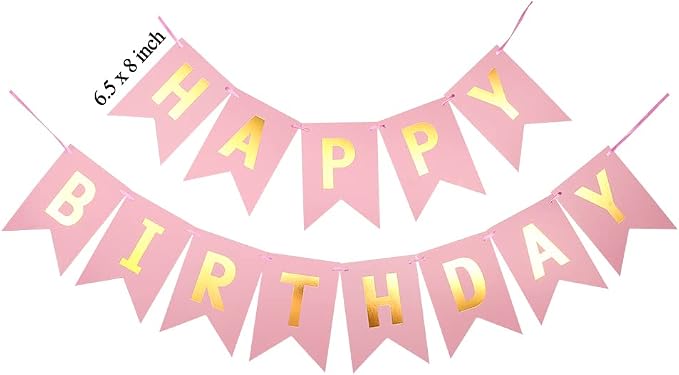 118 PCS Rose Golden Happy Birthday Party Balloons Set for Girl Women | with Sparkle Rose Golden Foil Fringe Curtains, 18 inch Big Balloons, Confetti Balloons