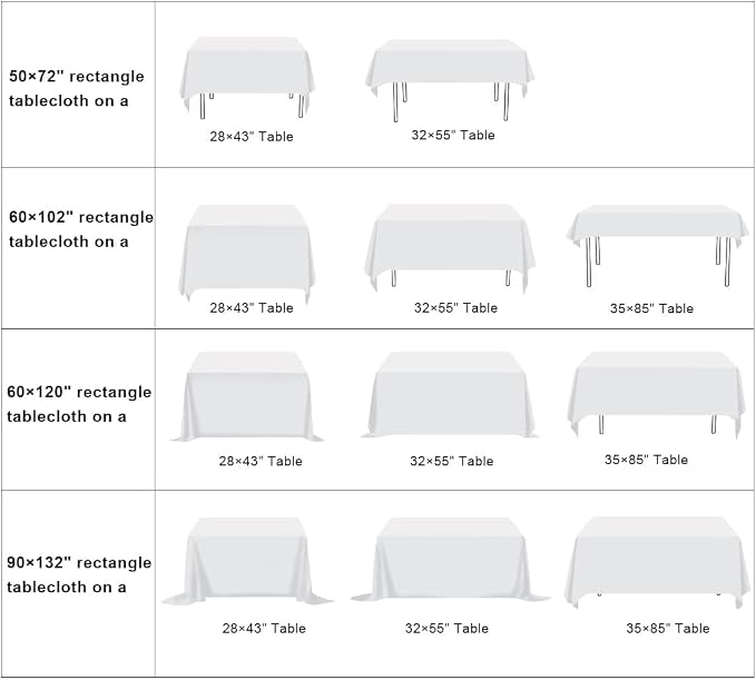 Poise3EHome Silver Sequin Tablecloth 50×80 Inch Rectangle Sparkly Fabric Table Cover Overlay for Birthday Wedding Party Christmas Holiday Baby Shower Cake Table Decoration