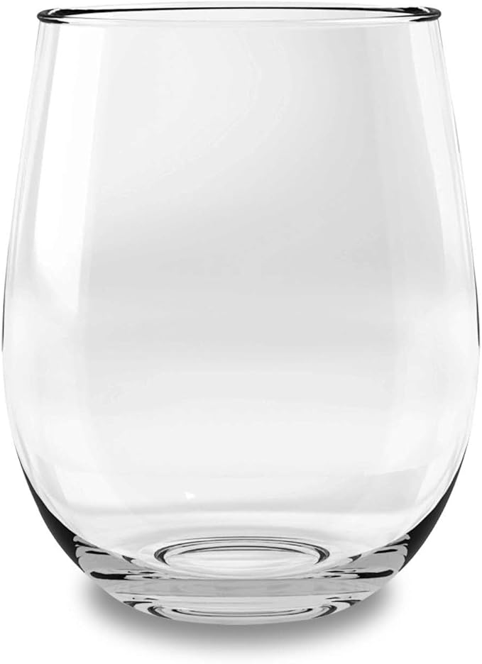 TarHong Montana Stemless Glass, 18 oz., Premium Acrylic Drinkware, Set of 6