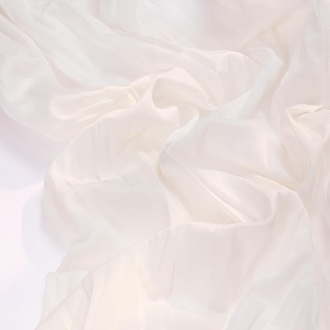 Socomi 15pcs Ivory White Cheesecloth Table Runner Summer Boho Rustic Gauze 120 inch 10FT Cheese Cloth Sheer Runner for Wedding Party Baby Shower Birthday Home Decor Holiday Decorations