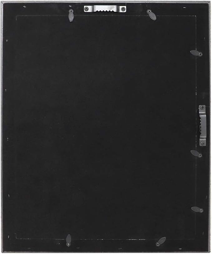 Isaac Jacobs 11x14 Silver Beveled Mirror Picture Frame w/Mat for 8x10- Classic Mirrored Frame w/Slight Slanted Angle for Wall Décor Display, Photo Gallery & Wall Art (11x14 (Matted 8x10), Silver)