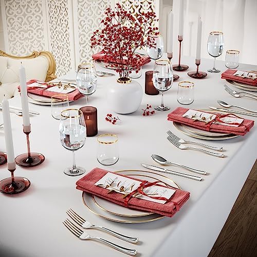 Exquisite Silver Plastic Tea Spoons Heavy Duty 160 Pieces Silver Plastic Silverware Heavy Duty Disposable Silverware Set, Disposable Tea Spoons Eating Utensils Sets Flatware Set For Parties & Events