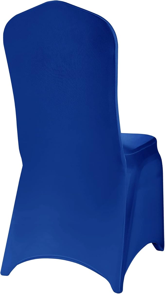 Spandex Chair Covers, 25PCS, Removable Washable Protector for Living Room, Party, Banquet, Wedding, Hotel (Royal Blue)
