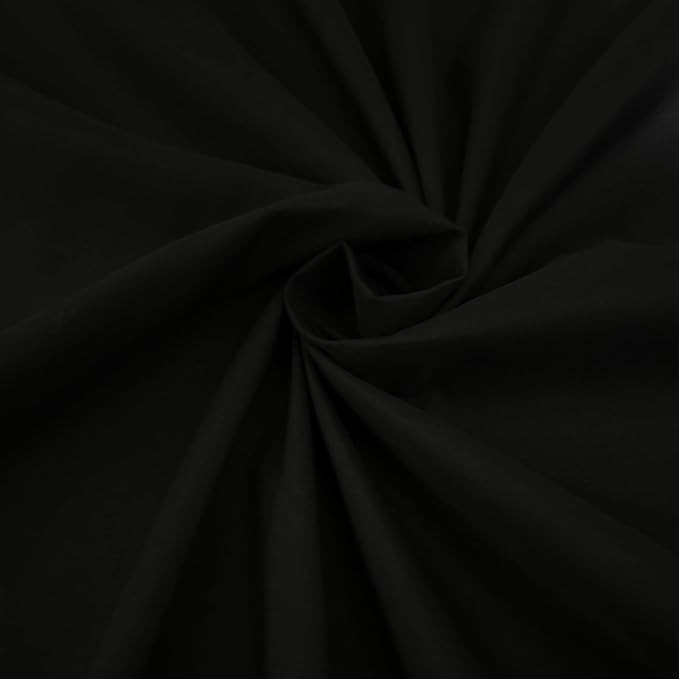 10Pack Black Table Cloths for 8 Foot Rectangle Tables 60 x 126 Inch, 8FT Black Tablecloth Rectangle Bulk Linen Polyester Fabric Washable Cloth Cover for Wedding Reception Banquet Birthday Party