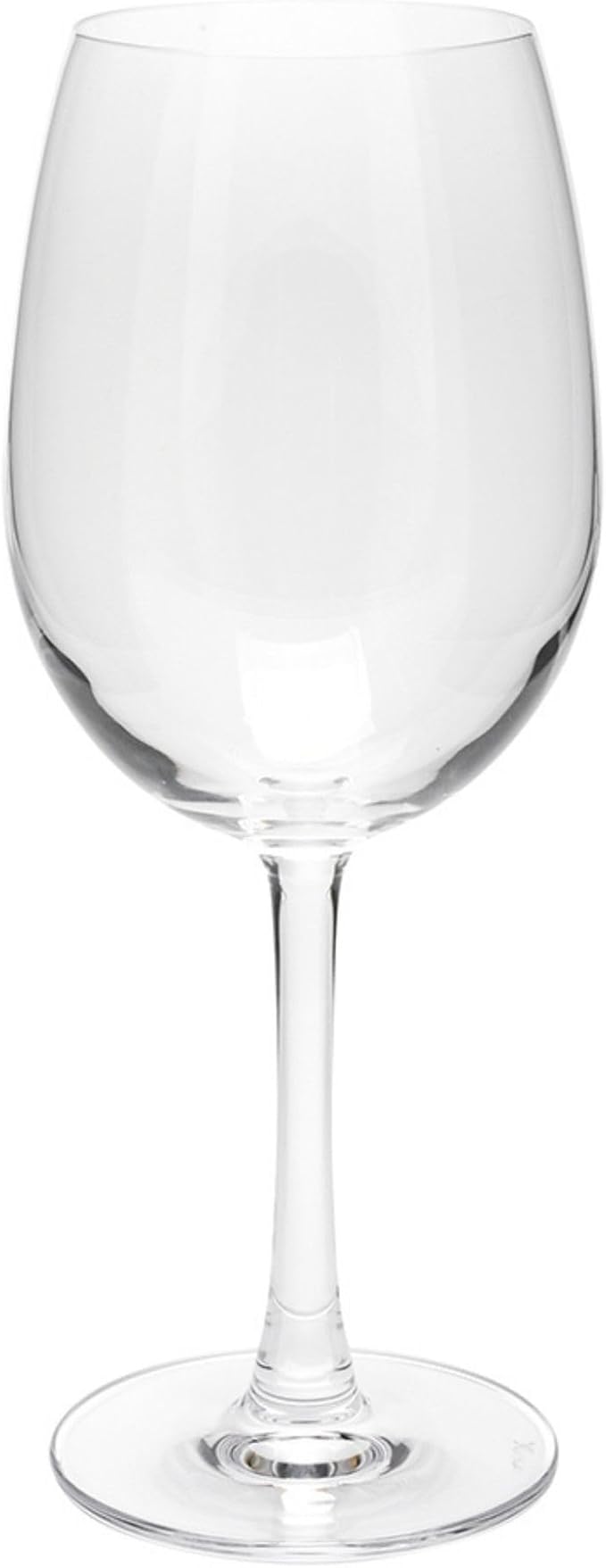 Restaurantware-Voglia Nude 19.8 Ounce Cabernet Wine Glasses, Set Of 6 Crystal Wine Glasses - For White or Red Wines, Laser-Cut Rim, Fine-Blown Crystal Stemmed Glass, Dishwasher-Safe Stemware