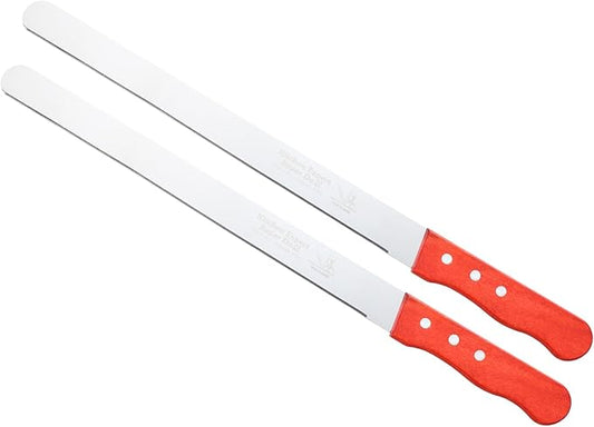 PATIKIL Floral Foam Knife, 2 Pcs 48 x 3.1CM Florist Professional Cutting Knife for Flower Foam Block Cake, Wooden Handle