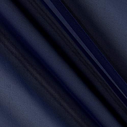 AK TRADING CO. 120" Wide (10ft Wide) X 10 Yards Roll - Sheer Voile Chiffon Fabric - Perfect for Draping Panels and Masking for Weddings, Parties & Events, Tent Draping