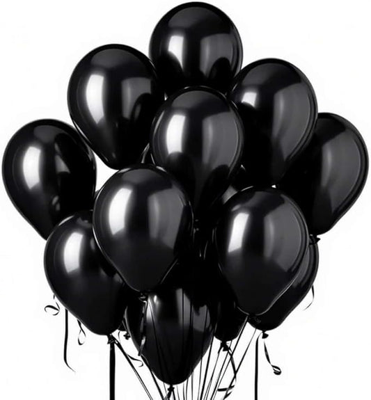 600 Pack Black Balloons - 12 Inch Black Latex Party Balloons - for Wedding, Birthday, Baby Shower, and More ZWZLIULIAN