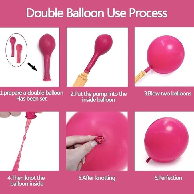Pink Balloon Arch Kit Double Stuffed Peach Pink Bow Balloon Garland Foil Silver Balloons For Happy Birthday Baby Shower Bridal Shower Wedding Girls Women Theme Tea Party Decor