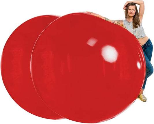 | Giant Balloons 72 Inch Jumbo | Ready to Inflate with Air, Helium or Fill with Water | Decorate Your Events