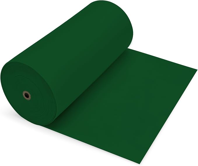 54IN X 600FT Plastic Table Cover Roll, Plastic Table Cloths for Parties, Birthday, Weddings, Banquet,Disposable Tablecloth Roll for All Shape Tables,Party Supplies(Green, 54 Inch X 600 Feet)