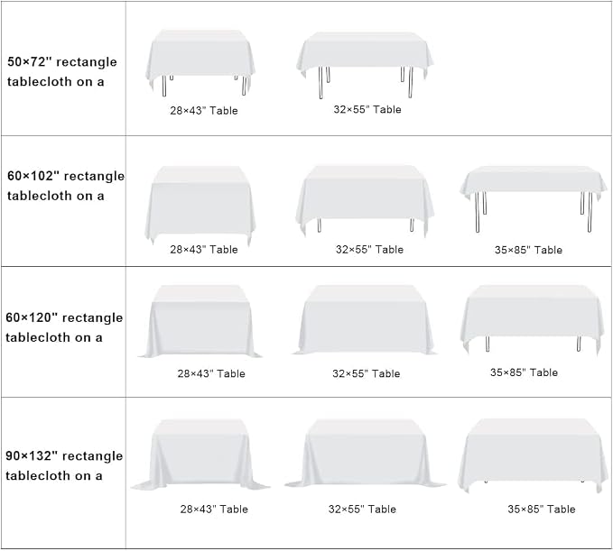 Poise3EHome Silver Sequin Tablecloth 60×102 Inch Rectangle Seamless Glitter Tablecloth for Baby Shower Birthday Christmas Party Wedding