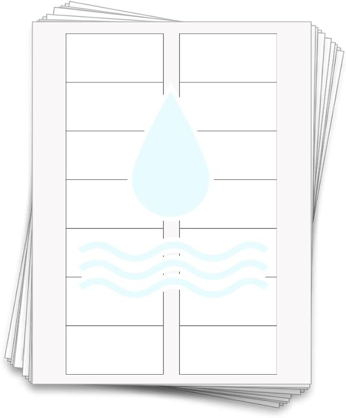 Dashleigh 70 Printable Mini Liquor Bottle Labels, 3 x 1.5 inches, Medium