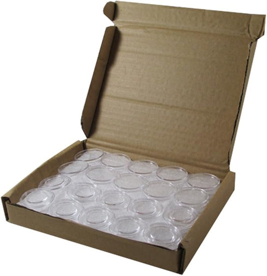 Guardhouse 16.5 mm Direct Fit Coin Capsule for 1/10 Ounce American Gold or Platinum Eagle or Other Similar Sized Coins Pack of 50