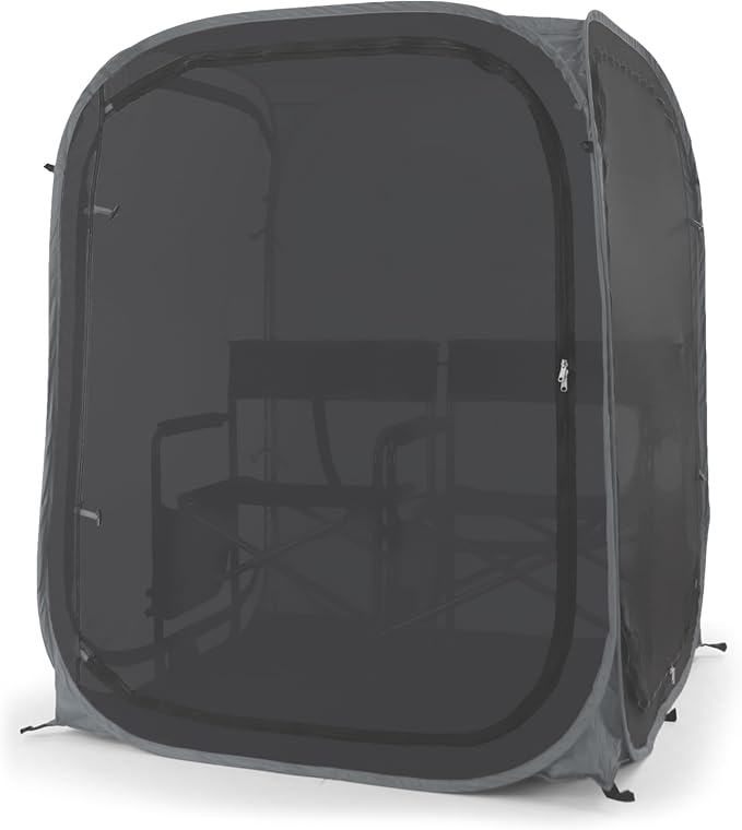 Under the Weather WeatherPod Tank MyPod™ Mesh 1-2 Person Pop-Up Screen Tent Pod - The Original Shark Tank - Keeps Out Bugs, Mosquitos with UPF 50 Sun Protection