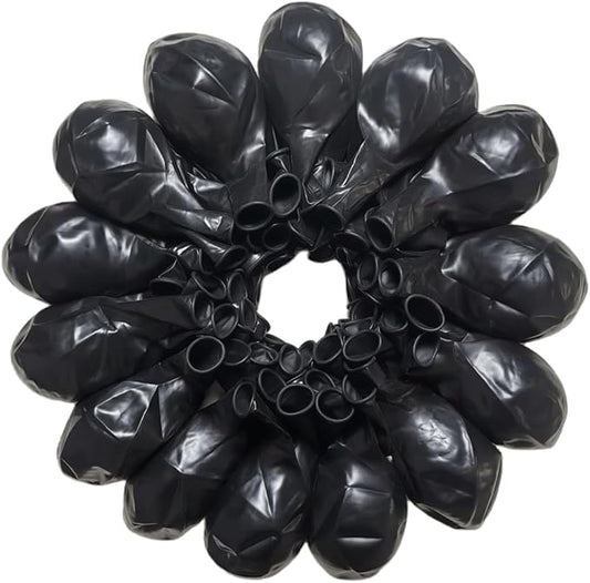 90 Pack Black Balloons 18 inch Black Latex Party big Balloon Bulk for Various Party Events Decorations