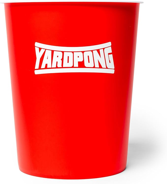YardPong – Giant Yard Pong and Basketball Game with 12 Buckets, 2 Balls, Carrying Bag, and Air Pump – Outdoor Game for Lawn, Backyard, Beach, and Family Fun