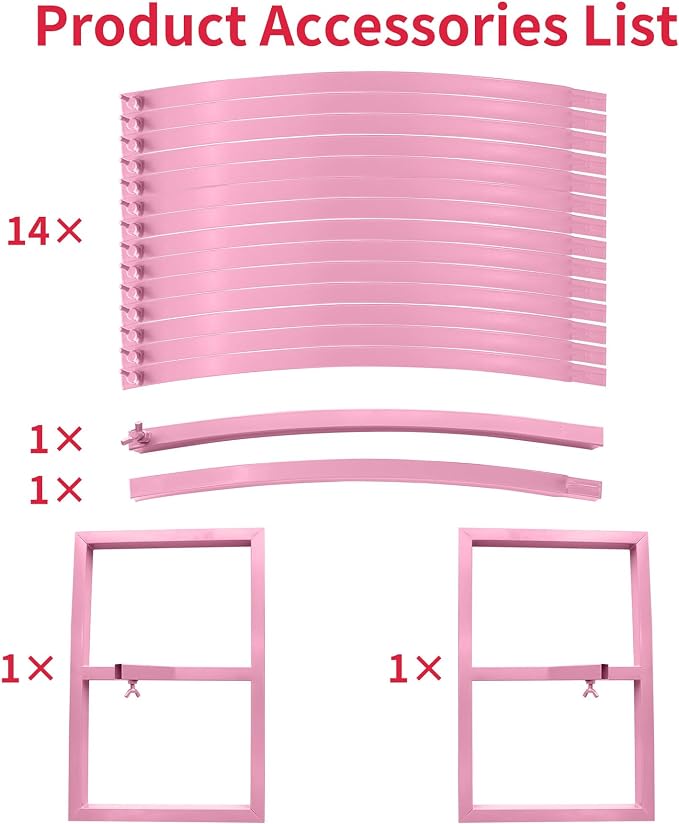 Wedding Arch Round Backdrop Stand Pink Metal Circle Backdrop Stand Circle Balloon Arch Stand Frame for Birthday Party Bridal Shower Anniversary Ceremony Candy Tables Celebration in 2.4x2.8m