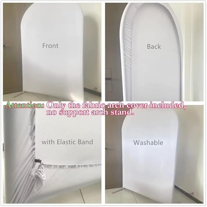 HUAYI Sweet Candy Arch Backdrop Cover for Girl Donut Themed Birthday Party Decorations Chiara Backdrops Arched Wall Covers Stands Display Props Glaze Ice Cream Banner GX175 3ft * 6.5ft