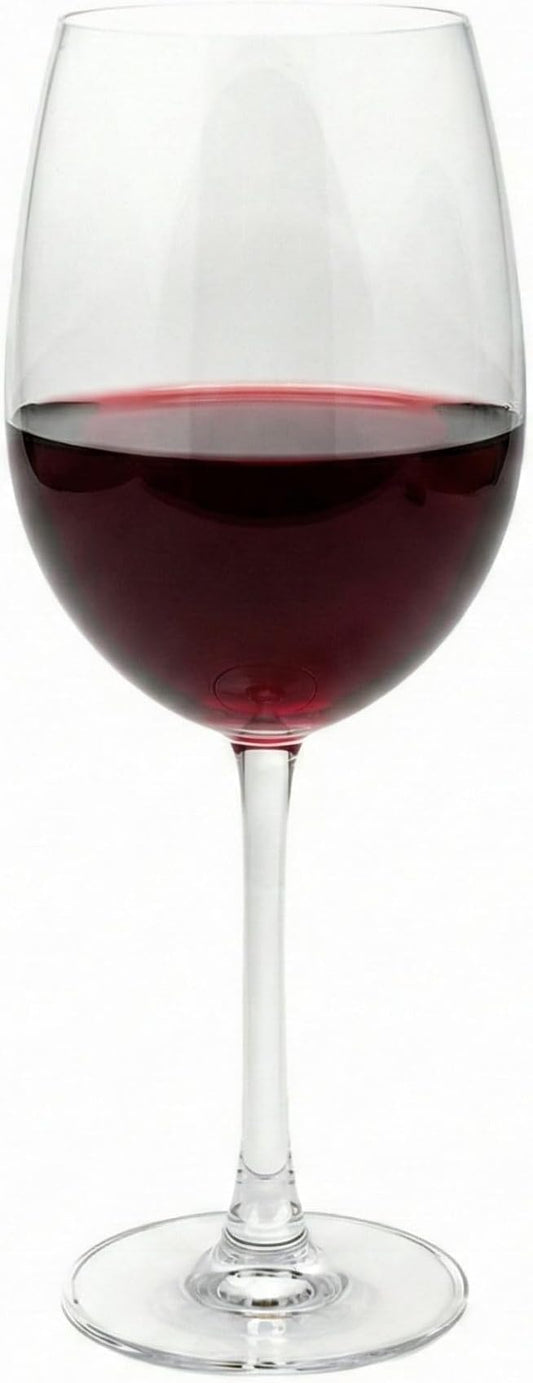 Voglia Nude 25 oz Bordeaux Wine Glass - Crystal, All-Purpose - 4" x 4" x 10 1/4" - 12 count box