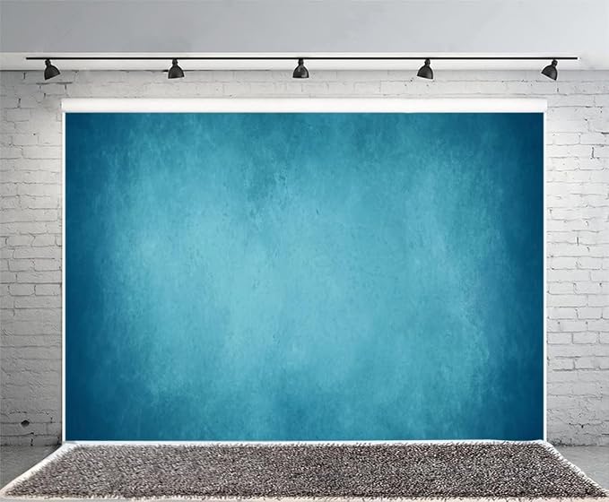 Yeele 15x10ft Light Blue Backdrop Abstract Gradient Blurry Color Home Photography Background Baby Adult Family Party Booth Portraits Photo Video Shooting Photocall Vinyl Cloth Studio Props