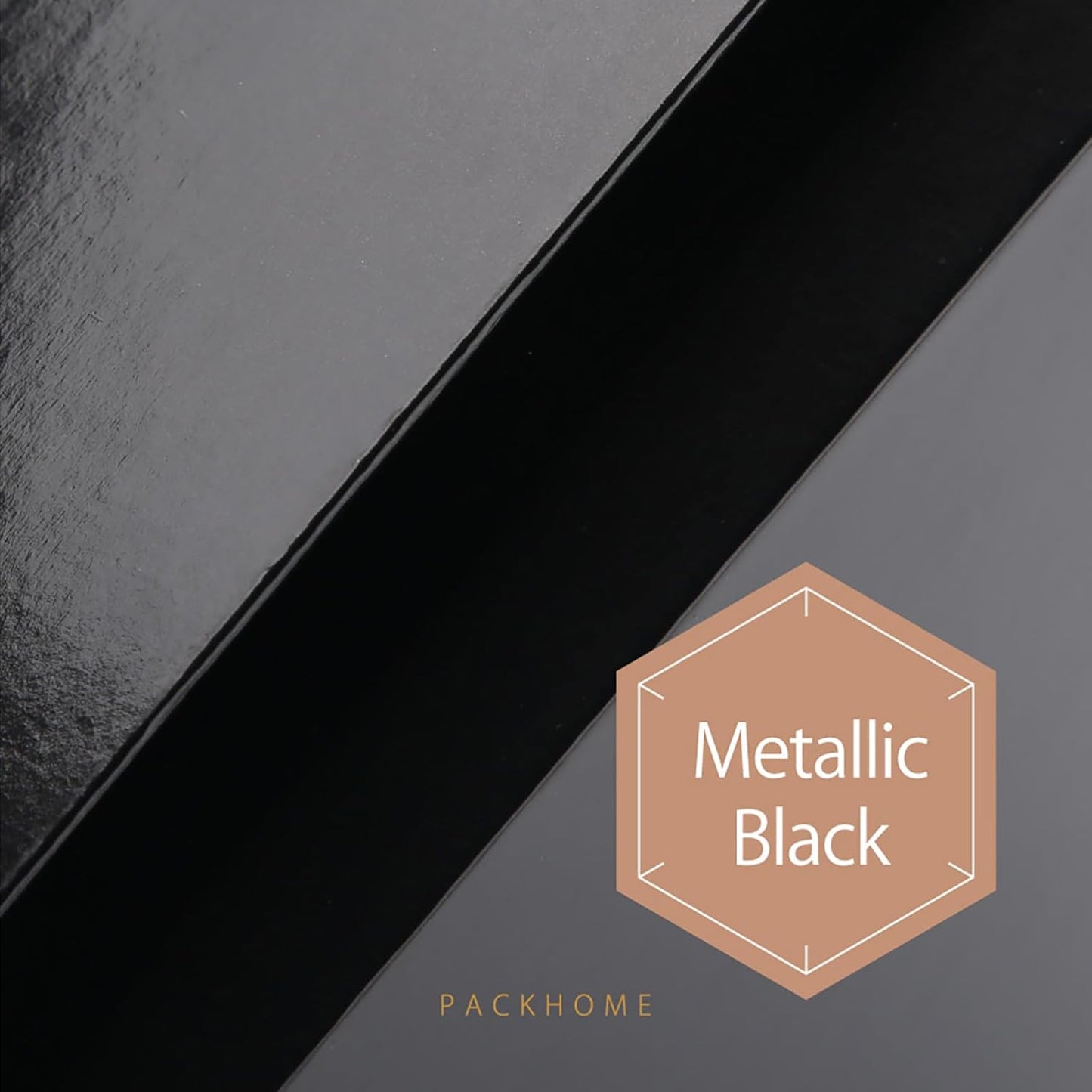 PACKHOME Large Gift Box 13.5x10x3.5 Inches, Sturdy Shirt Box with Magnetic Lid for Multiple Occasions (Glossy Black)