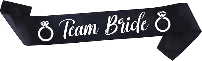 Bride to Be, Maid of Honor, & 3 Team Bride Sash Set - Wedding Party Sash Bundle | Bachelorette Party Bridesmaid Sashes Tribe Squad Crew Bridal Shower Decorations Favors Supplies Favor Bridesmaids Gift