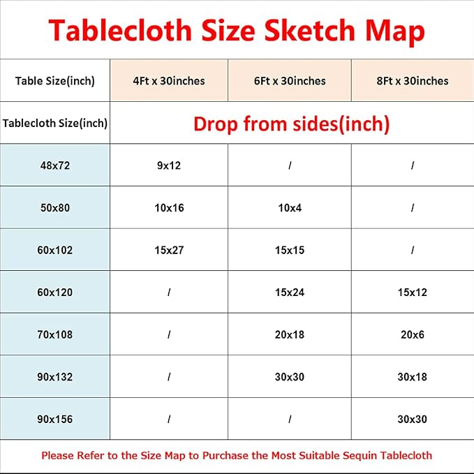 Eternal Beauty Black Tablecloth, 60x120 Inch Sequin Rectangle Table Cover for Cake Dessert Exhibition Party Birthday Events