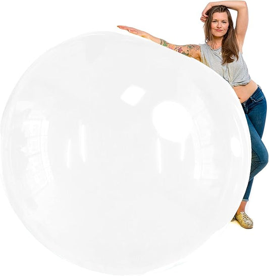 | Giant Balloons 72 Inch Jumbo | Ready to Inflate with Air, Helium or Fill with Water | Decorate Your Events