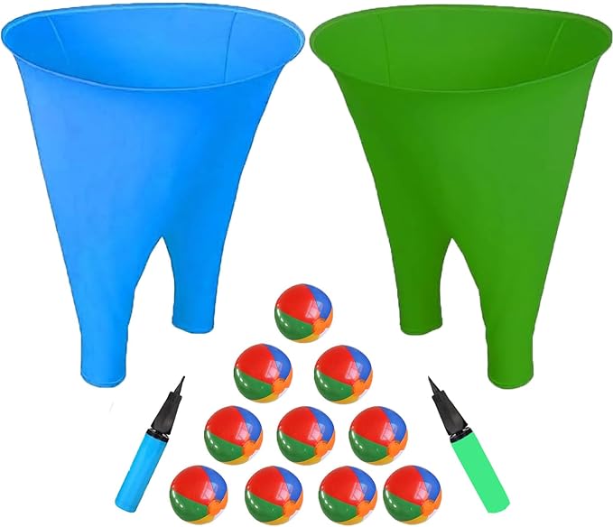 Granny Pants Yard Game,Granny Pants Outdoor Game Tossing Games with Bouncy Balls & Pump for Backyard Parties Field Day Fun Family Adults