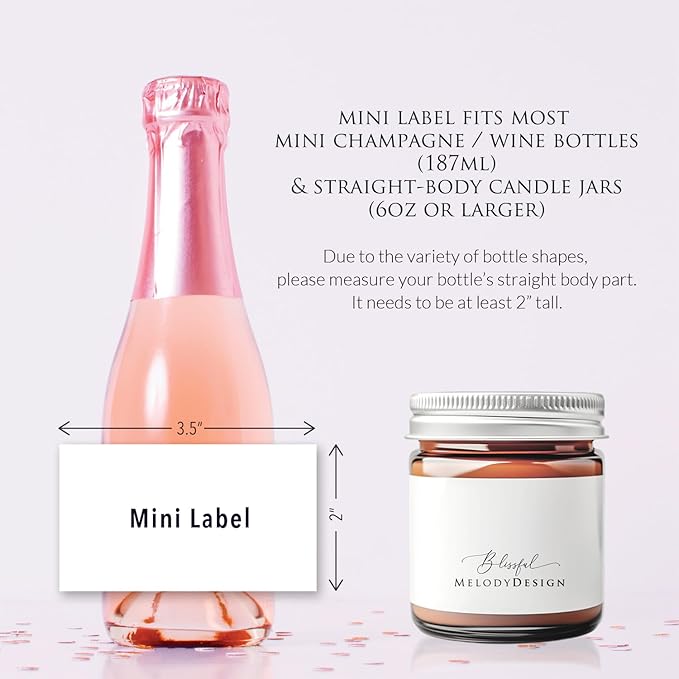 Cheers to the Future Mrs. - 12 Mini Champagne Bottle Labels, Waterproof Mini Wine Bottle Labels for Bridal Shower Bachelorette Party (Pink Floral, 12 Mini Bottle Labels)