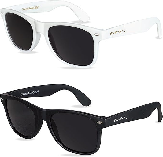 Wedding Sunglasses For Bride And Groom | Wedding Accessories & Bride And Groom Gifts For Honeymoon