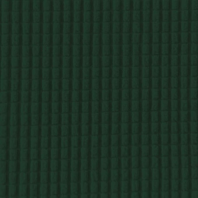 Easy-Going Stretch Oversized Loveseat Slipcover 1-Piece Sofa Cover Furniture Protector Couch Soft with Elastic Bottom for Kids Polyester Spandex Jacquard Fabric Small Checks Dark Green