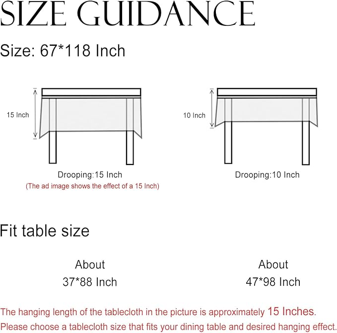 ISAENNE Designer French Linen Rectangular Tablecloth,118"x67"-Mosella F | Vintage Elegant Long Table Cloth Rectangle Table,Floral Pattern,Durable,Dining Room,Kitchen,Tea Party,Thanksgiving,Decor