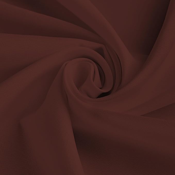 10 Pack Brown Tablecloth 60 x 102 Inch Tablecloth for 6 Foot Rectangle Tables Brown Table Cloth Washable Polyester Fabric Table Cloths for Parties Wedding Banquet