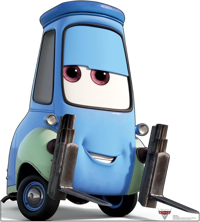 Cardboard People Guido Life Size Cardboard Cutout Standup - Disney Pixar's Cars 3 (2017 Film)