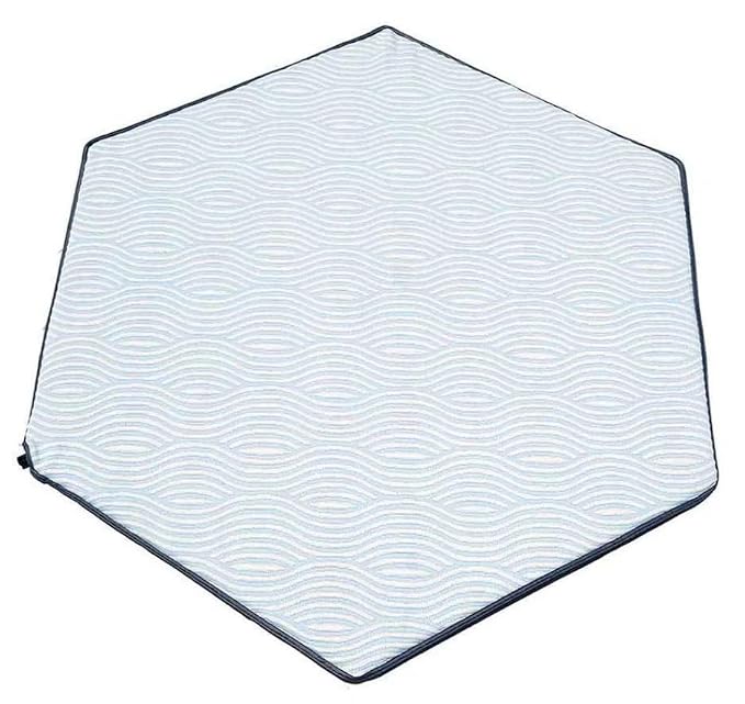 Pop 'N Go 3.0 Mat & Mattress Cover Combo Waves