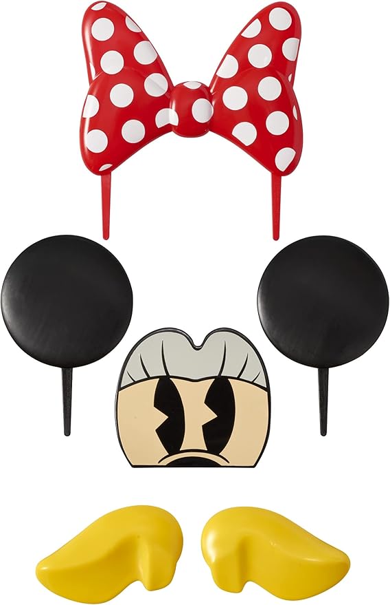 DecoSet® Disney's Minnie Mouse Creations Cake Topper, 6-Piece Disney's Minnie Mouse Cake Decoration
